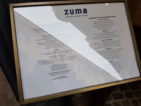 Zuma Rome Restaurant: Info, Menu & Reservations 